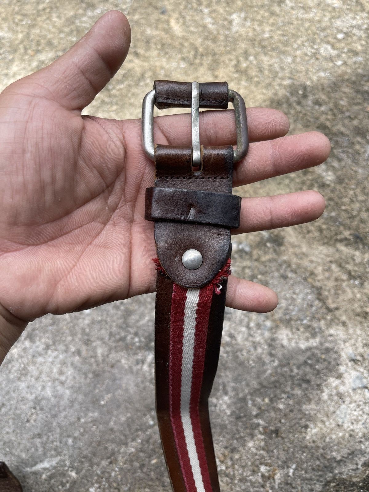 Bally Last Drop🔥Rare🔥Bally Leather Belt Size ONE SIZE - 4 Thumbnail