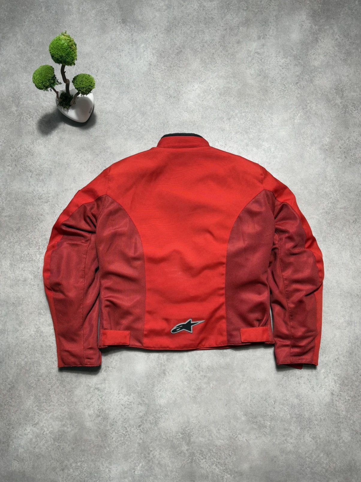 Alpinestars × Indian Motorcycle × Vintage Alpinestars Red Jacket Racing Cropped Boxy Fit Vintage Size L / US 10 / IT 46 - 7 Thumbnail
