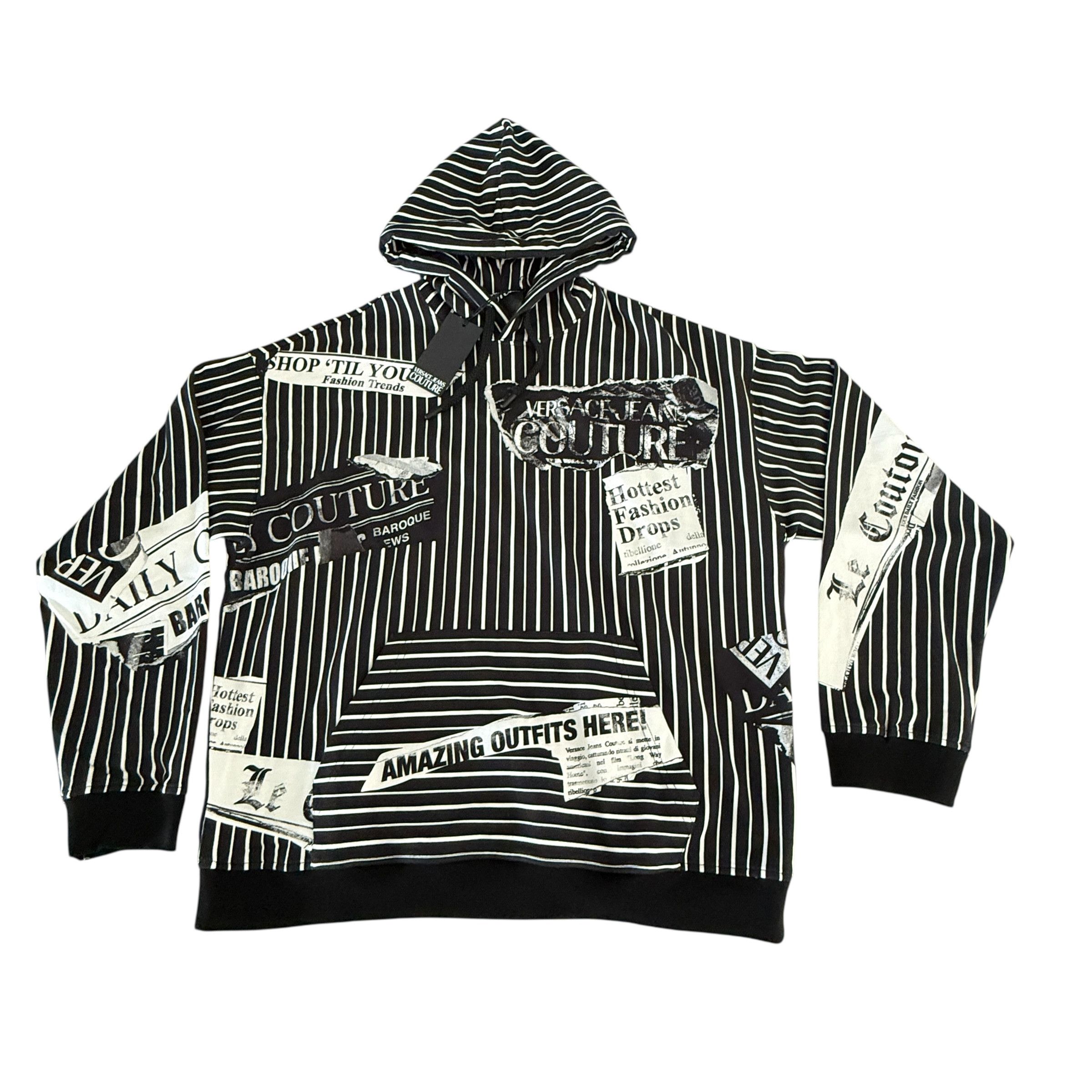 Versace Jeans Couture Versace Jeans Couture Magazine Sweatshirt Hoodie, Small Size US S / EU 44-46 / 1 - 5 Thumbnail