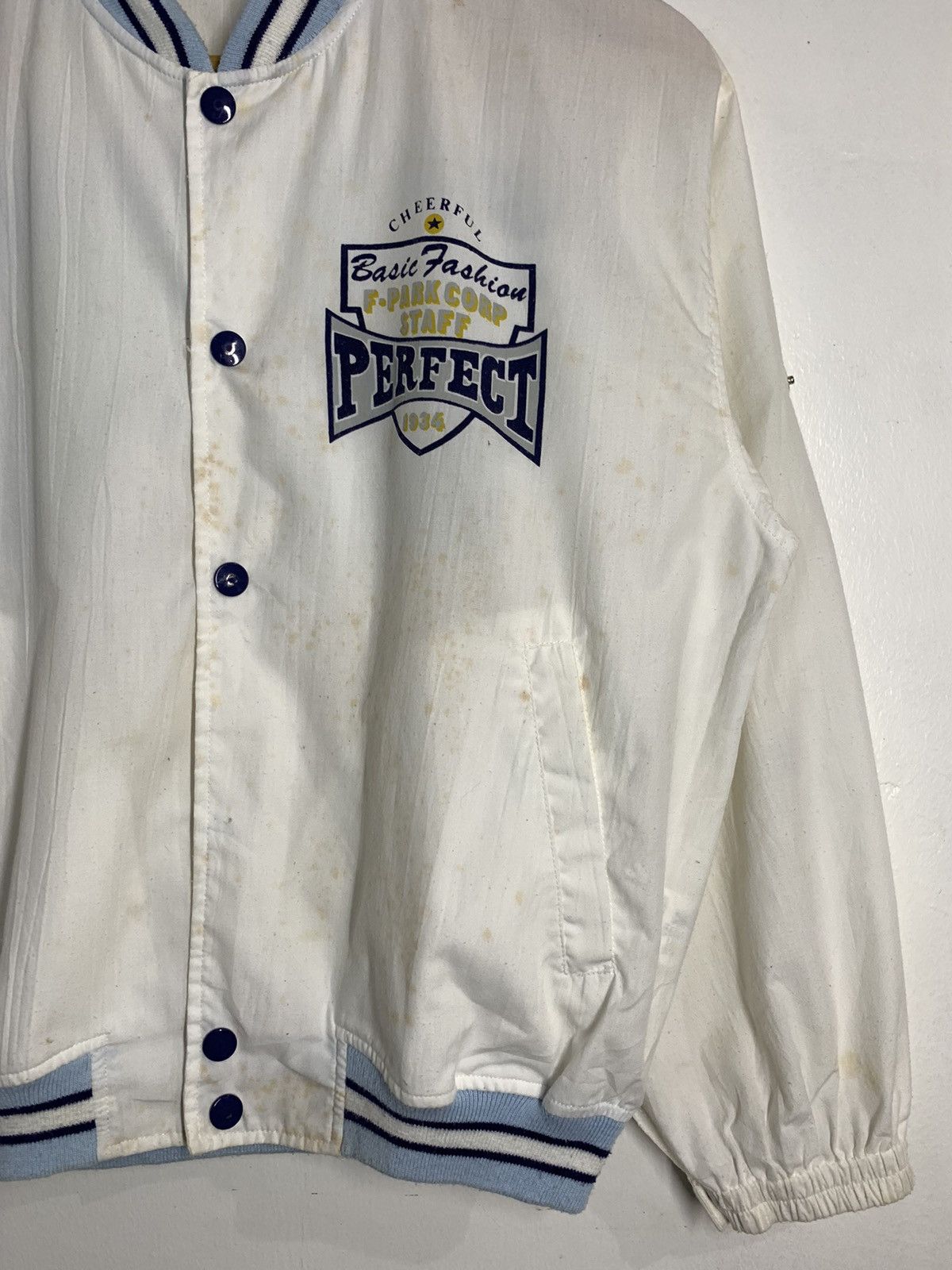 Japanese Brand × Vintage Vintage Japanese Brand Varsity Bomber Jacket Size US L / EU 52-54 / 3 - 5 Thumbnail