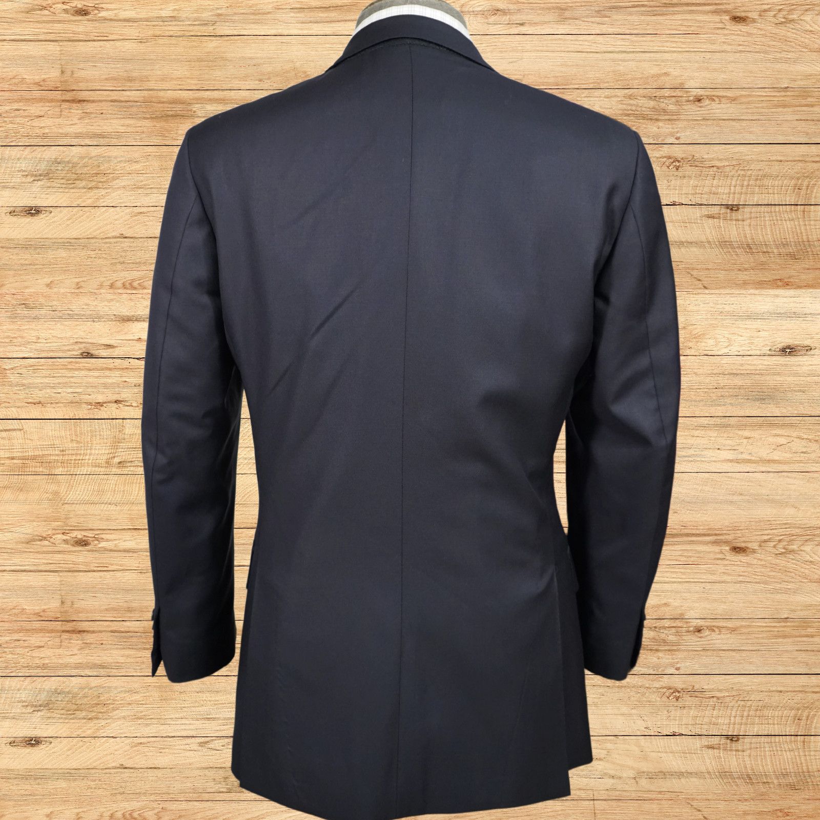 Suitsupply Suitsupply Suit Jacket Mens 36R Navy Super 110s Wool Vitale Size 36R - 4 Thumbnail