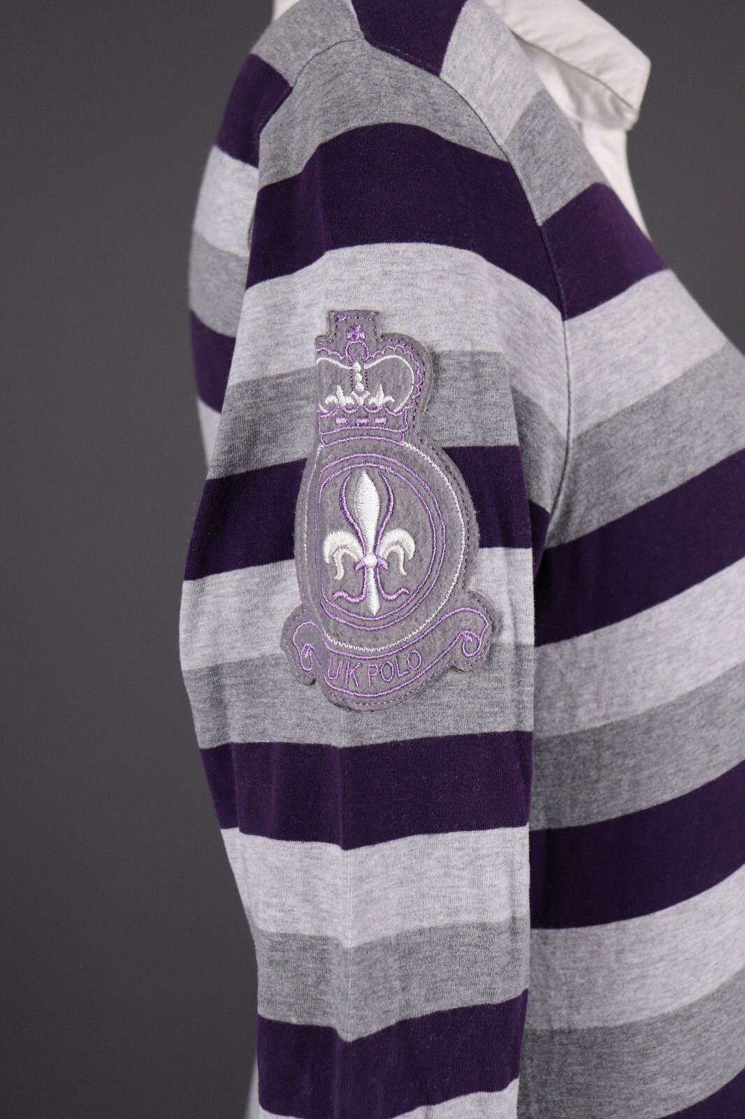 La Martina La Martina Multicolor Stripe Top Polo Shirt Size L Size L / US 10 / IT 46 - 5 Thumbnail