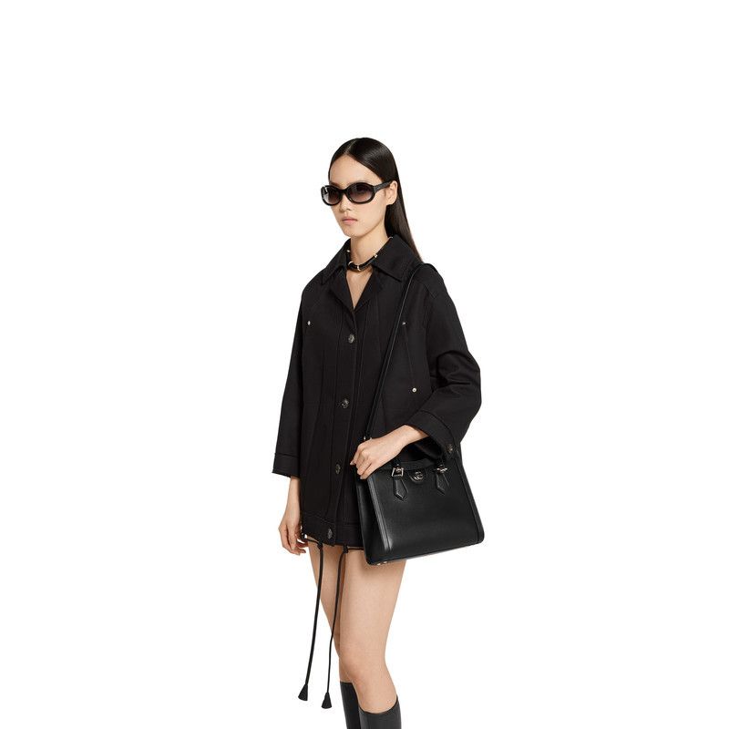 Gucci o1la5ras0526 Size: OS / Diana Medium Tote Bag in Black Size ONE SIZE - 4 Thumbnail