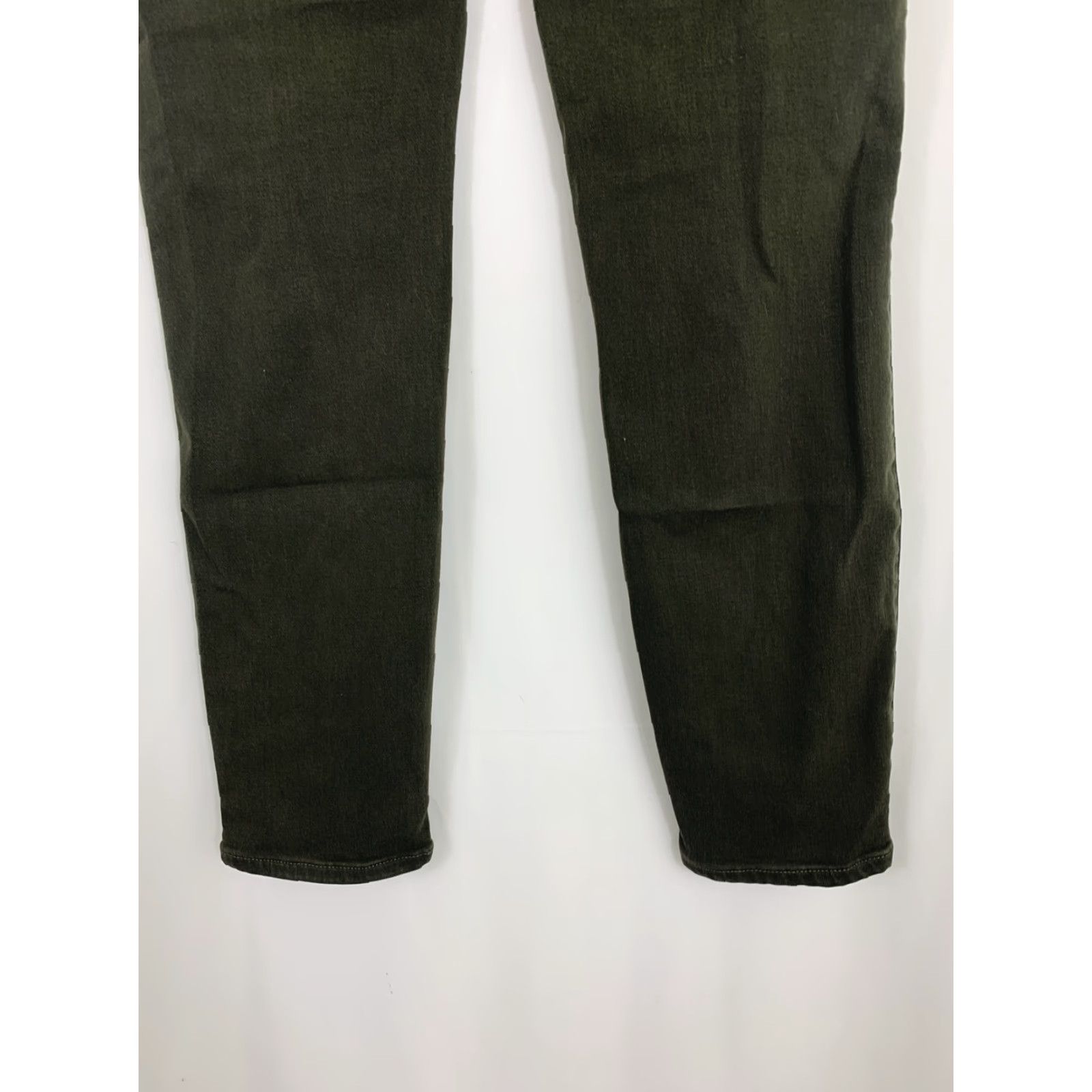 Paige Paige Verdugo Jeans Skin​ny Women's 28 Dark Green Stretch Inseam 28" Regular Rise Mid Button Zipper Jeans Size 28" / US 6 / IT 42 - 7 Thumbnail