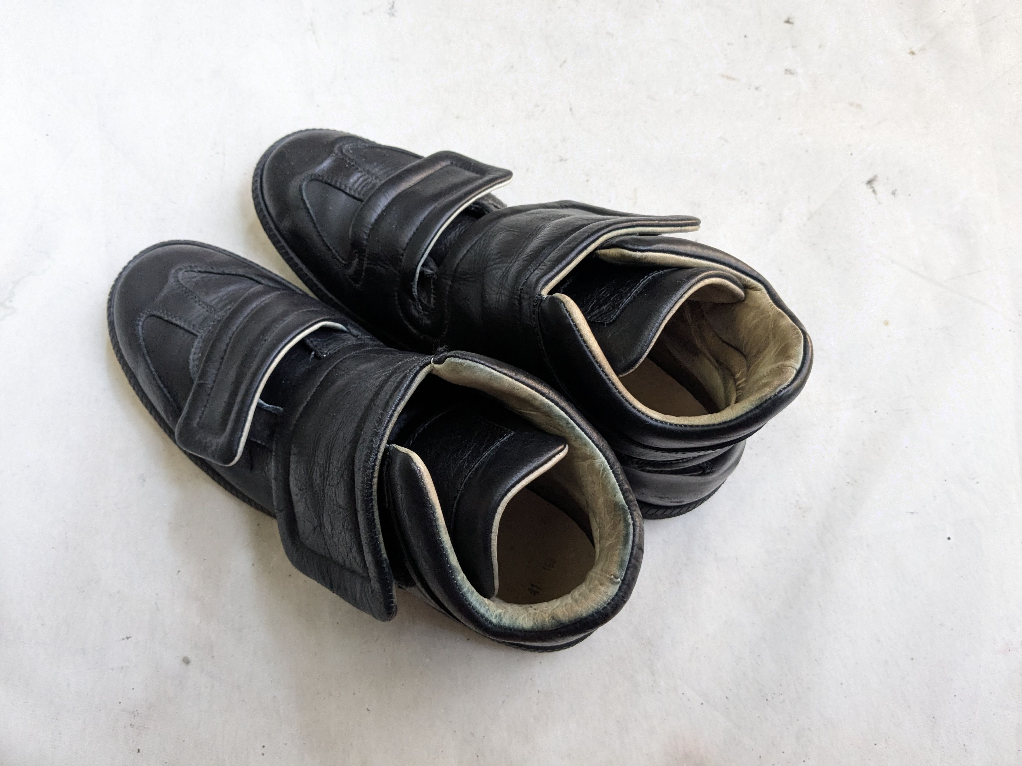 Maison Margiela Maison Margiela Clinic High Top Sneakers Black 841 Size US 8 / EU 41 - 10 Thumbnail