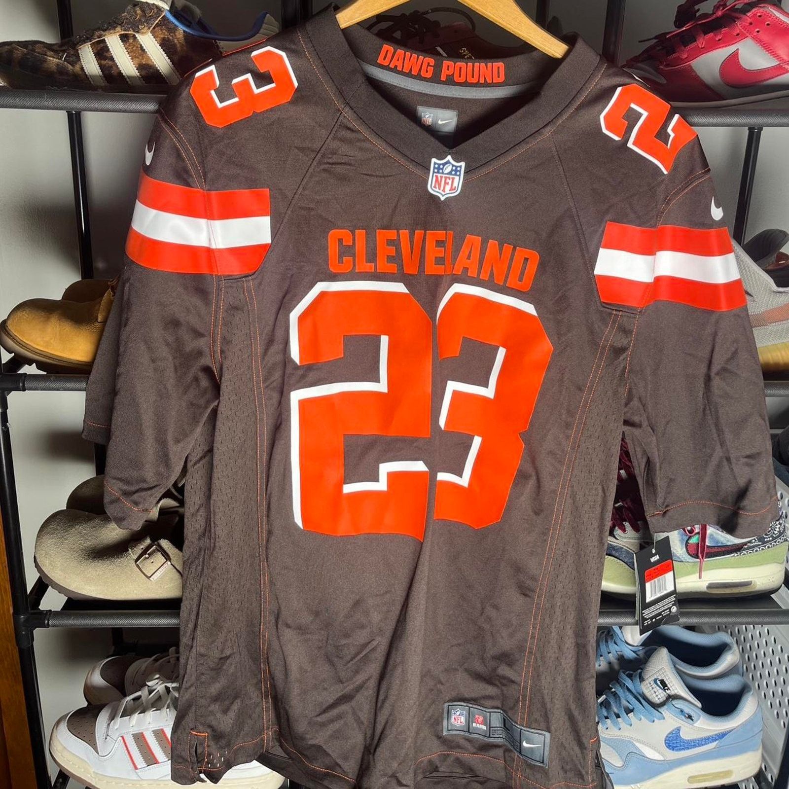 Nike Nike Joe Haden Cleveland Browns Jersey Size US L / EU 52-54 / 3 - 1 Thumbnail