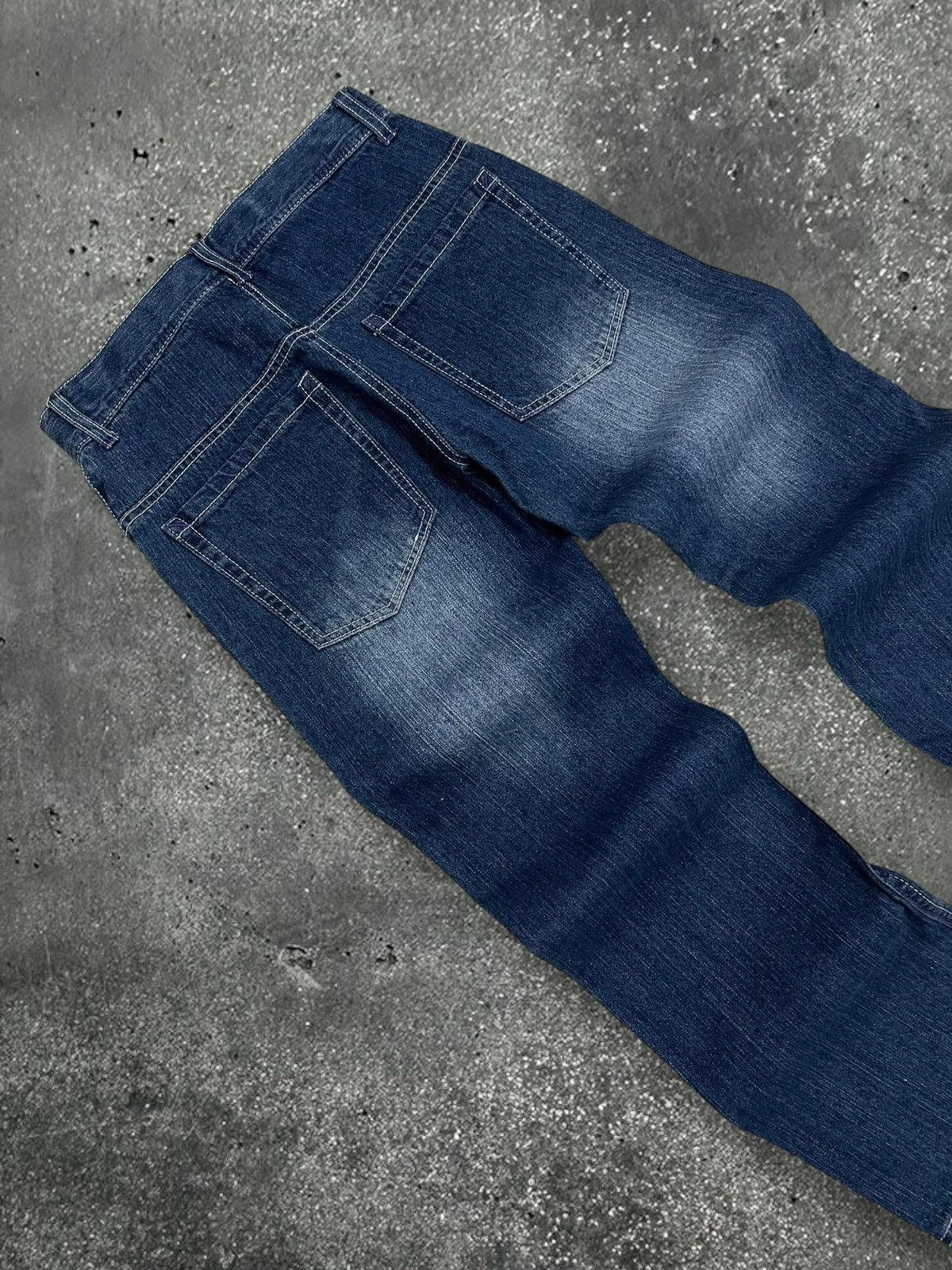 Japanese Brand Vintage Japan Iconic Streetwear Ba-tsu Skull CoolSwart Denim Size US 27 - 10 Thumbnail