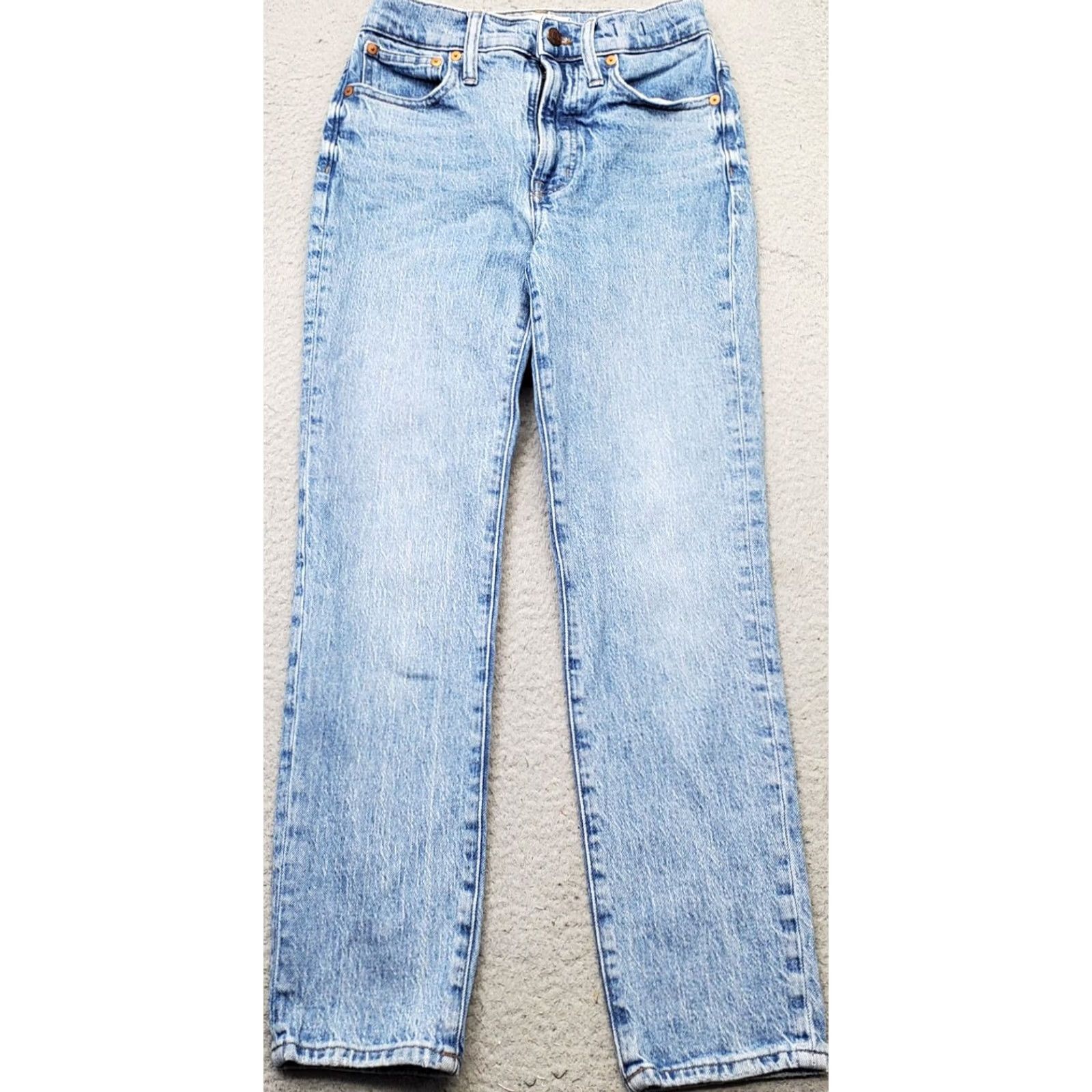 Madewell VINTAGE Madewell Jeans Womens Size 24 Blue Denim Stretch Regular Fit Size 42" / US 20 - 2 Thumbnail