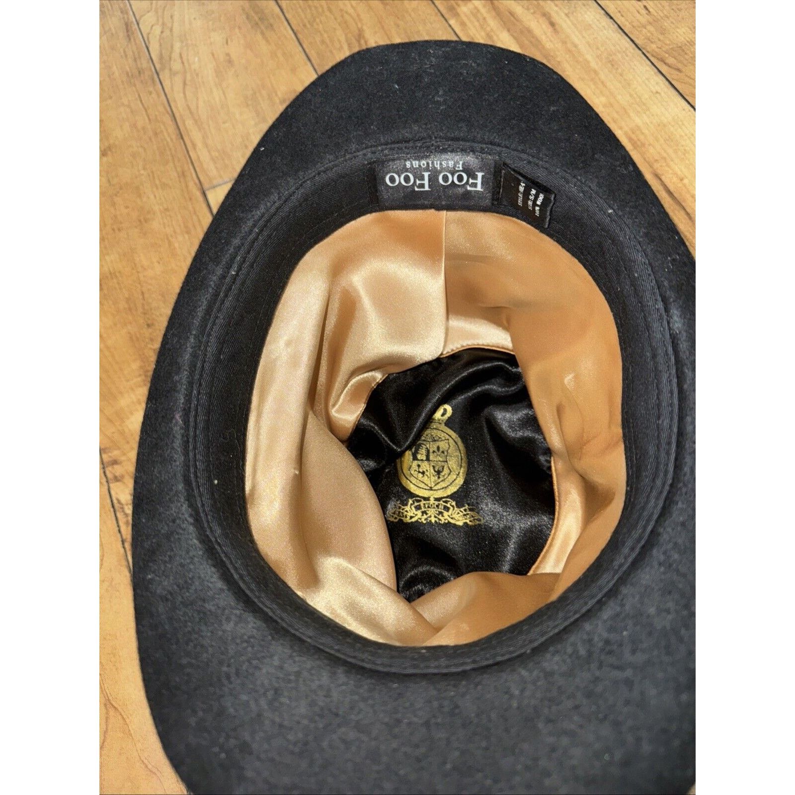 Other Vintage Gothic Style Top Hat S/M Black Steampunk Size ONE SIZE - 6 Thumbnail