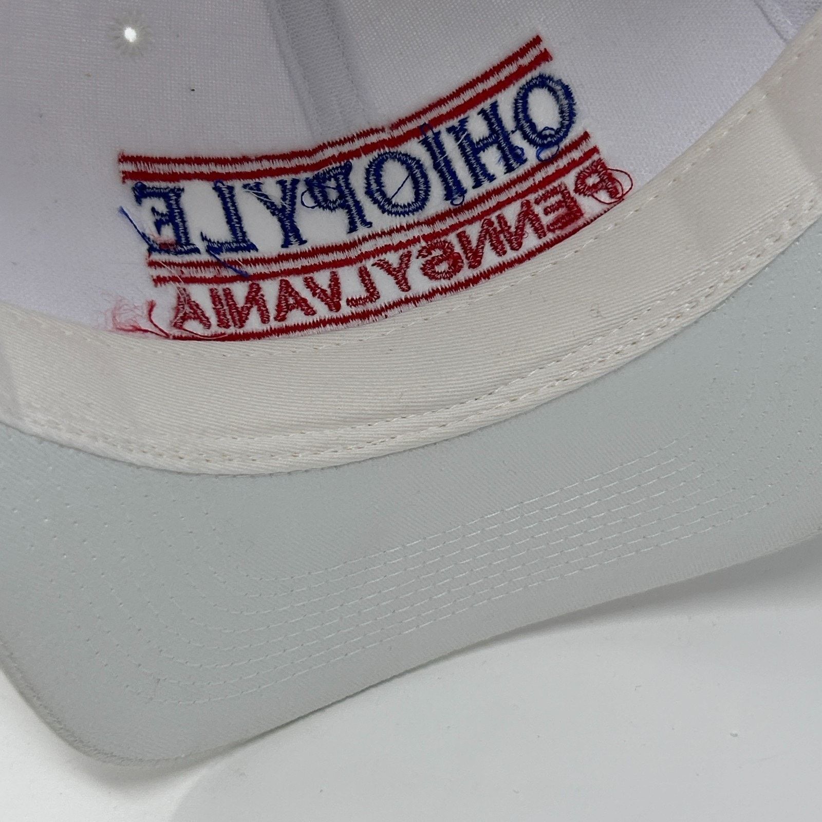 Vintage Vintage 90s Ohiopyle Pennsylvania Hat Baseball Cap 3 Bar Size ONE SIZE - 5 Thumbnail