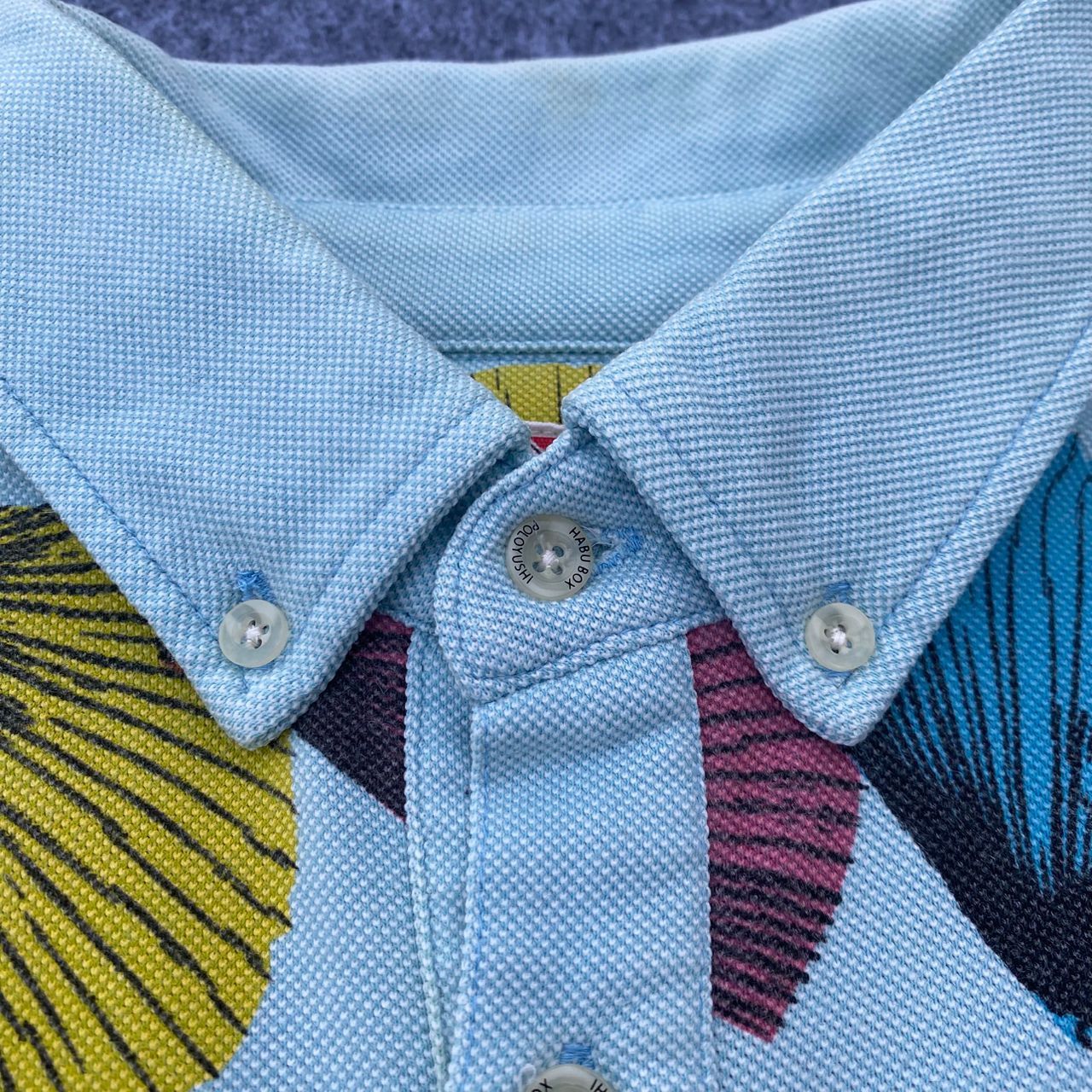 Japanese Brand Vintage Poloyushi Habubox Original Single Pocket Polo Shirt Size US L / EU 52-54 / 3 - 4 Thumbnail