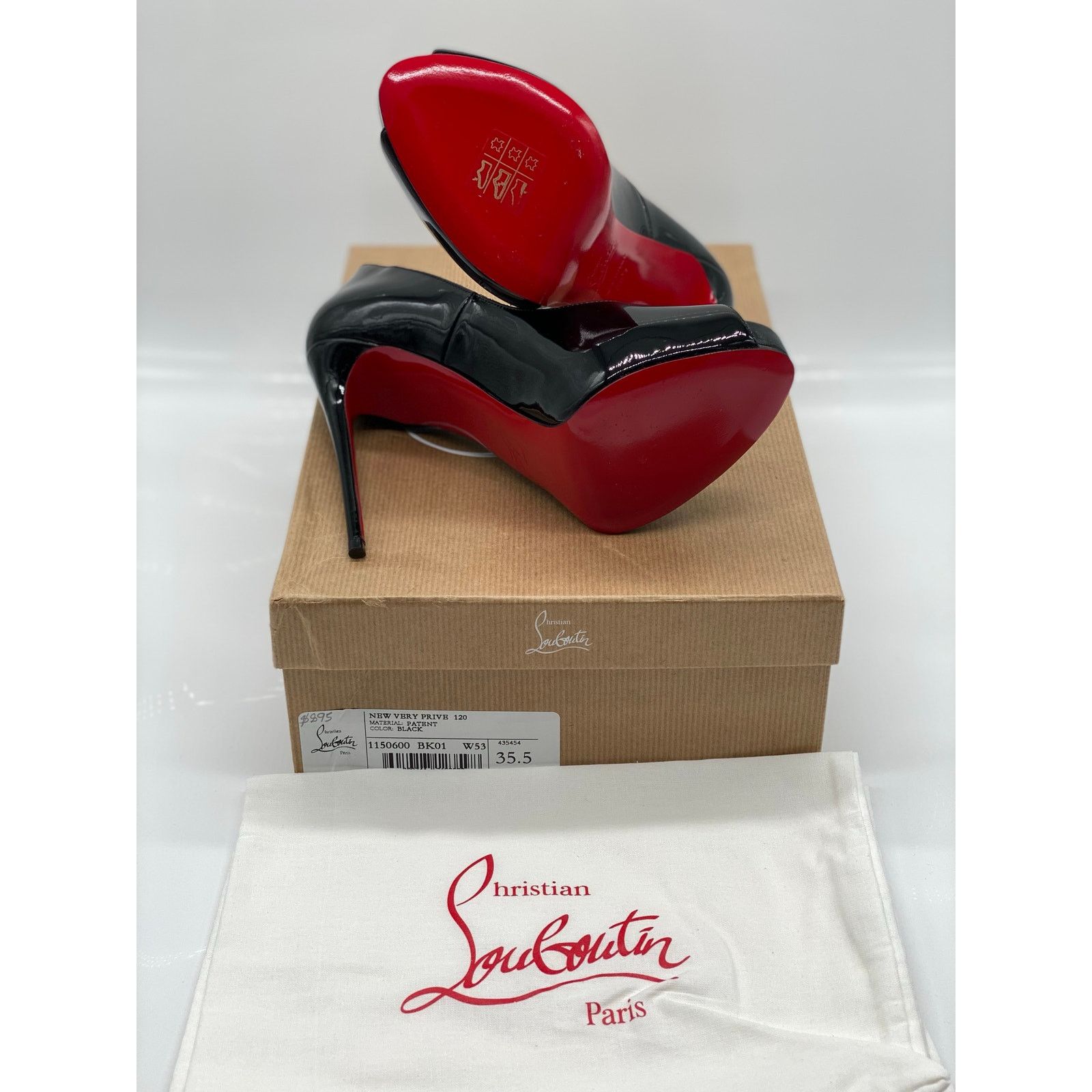 Christian Louboutin Christian Louboutin New Very Privé 120 mm Pumps sz. 35.5 eu Size US 5.5 / IT 35.5 - 9 Thumbnail