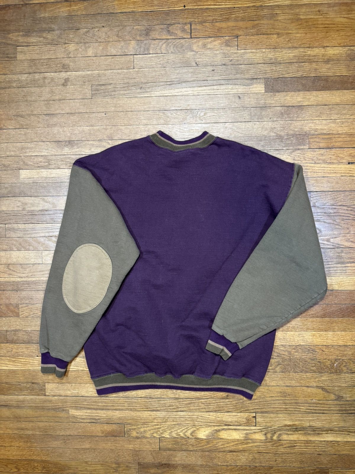 Vintage Vintage Hope Church Two Tone Crewneck Sweatshirt Size US L / EU 52-54 / 3 - 2 Thumbnail