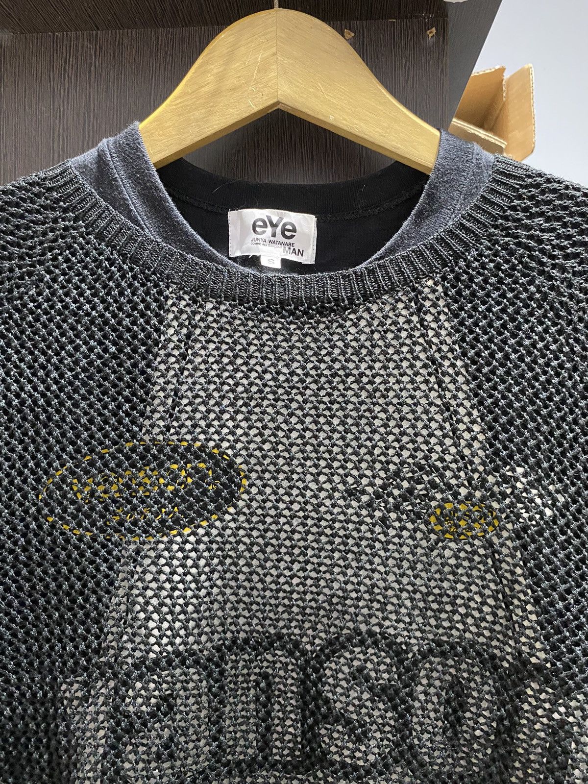 20471120 Fishnet knit uniqlo like CDG style Size US L / EU 52-54 / 3 - 3 Thumbnail