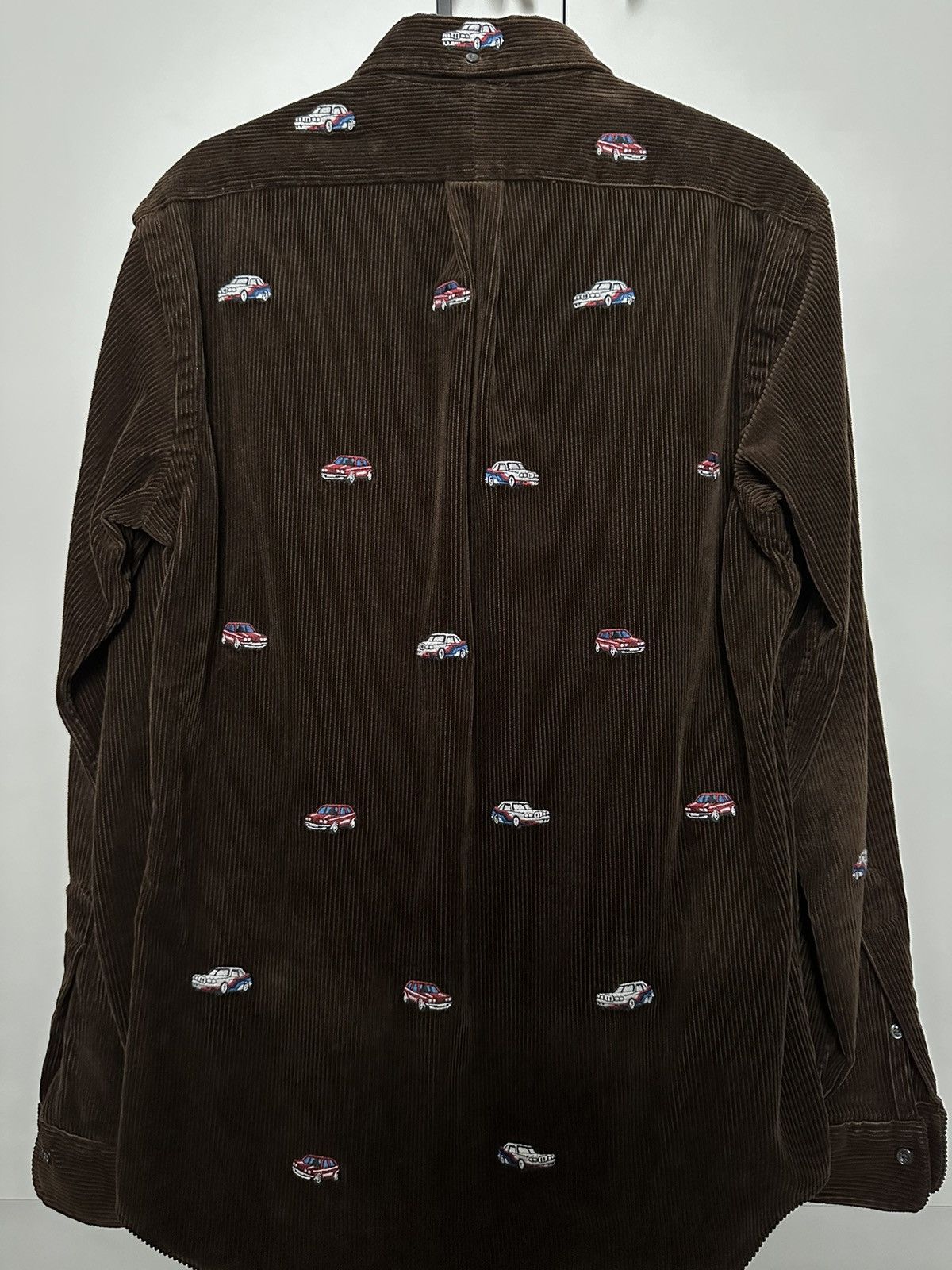 Palace × Polo Ralph Lauren GTI Embroidered Corduroy Shirt Size US S / EU 44-46 / 1 - 3 Thumbnail
