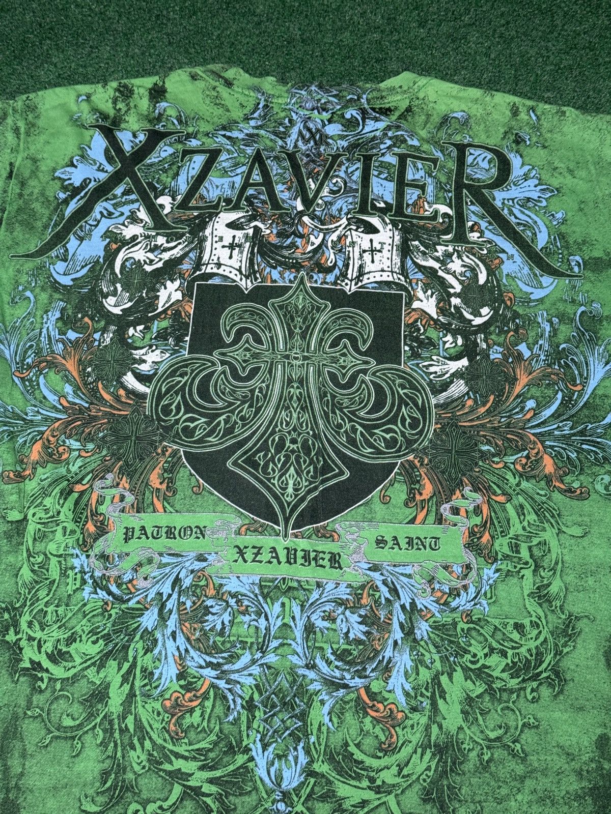 Affliction Y2K Xzavier Affliction Style Skull Gothic Grunge T Shirt Size US XXL / EU 58 / 5 - 5 Thumbnail