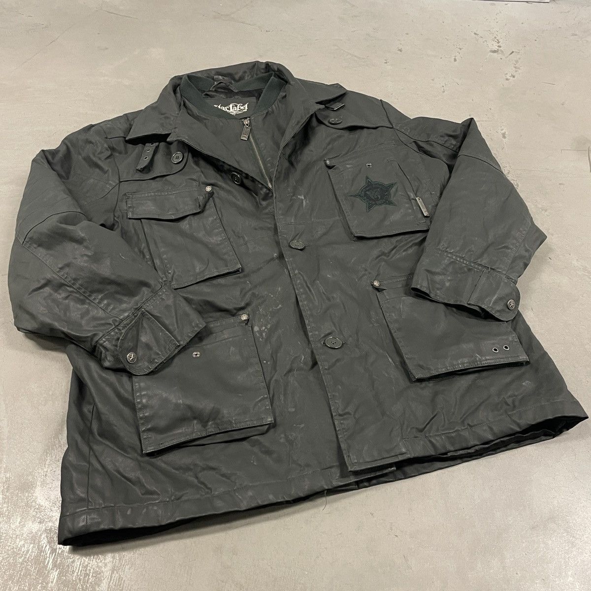 Leather Y2k leather trench coat Size US XXL / EU 58 / 5 - 1 Thumbnail