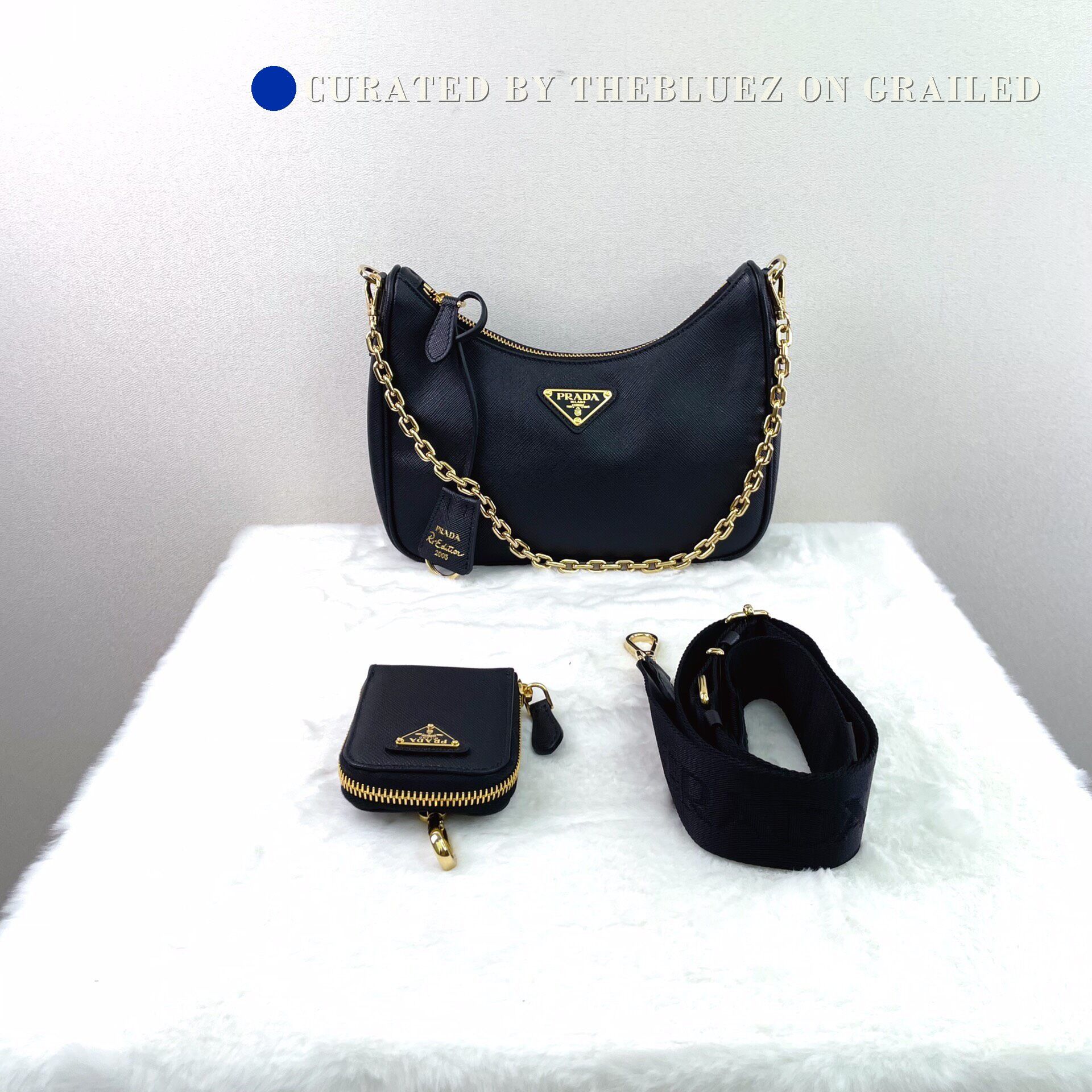 Prada Prada Re-Edition 2005 Triple Crossbody Bag Size ONE SIZE - 1 Thumbnail