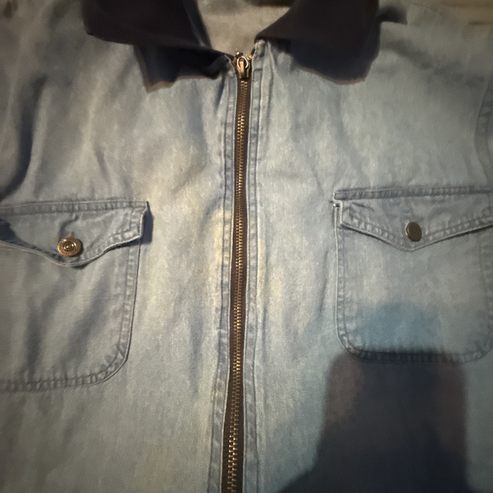 Other Vintage JG Hook Dress Womens Sz 16 Denim Zip Up Long Sleeve Size XXL / US 16-18 / IT 52-54 - 13 Thumbnail