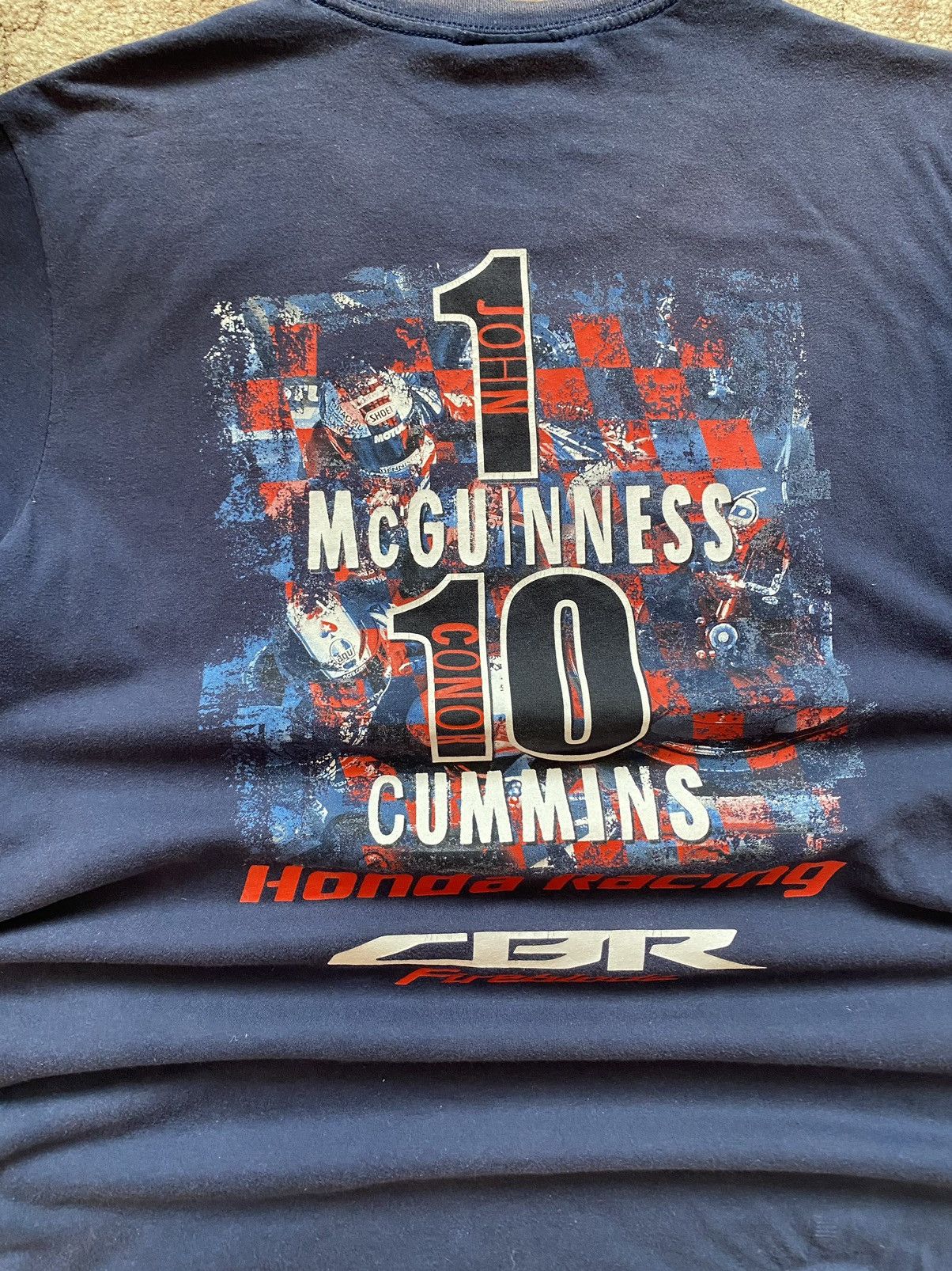 Honda × Vintage Honda 2015 International Road Racing T-shirt Size US L / EU 52-54 / 3 - 5 Thumbnail