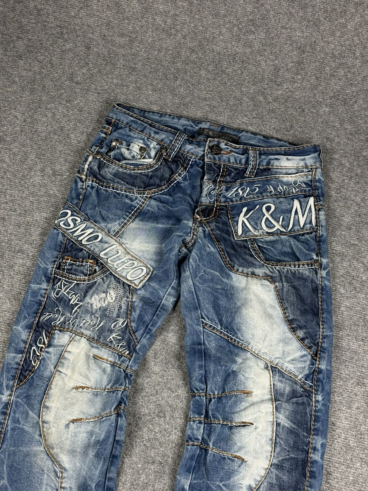 Japanese Brand Vintage Japanese brand Baggy denim y2k Size US 29 - 3 Thumbnail