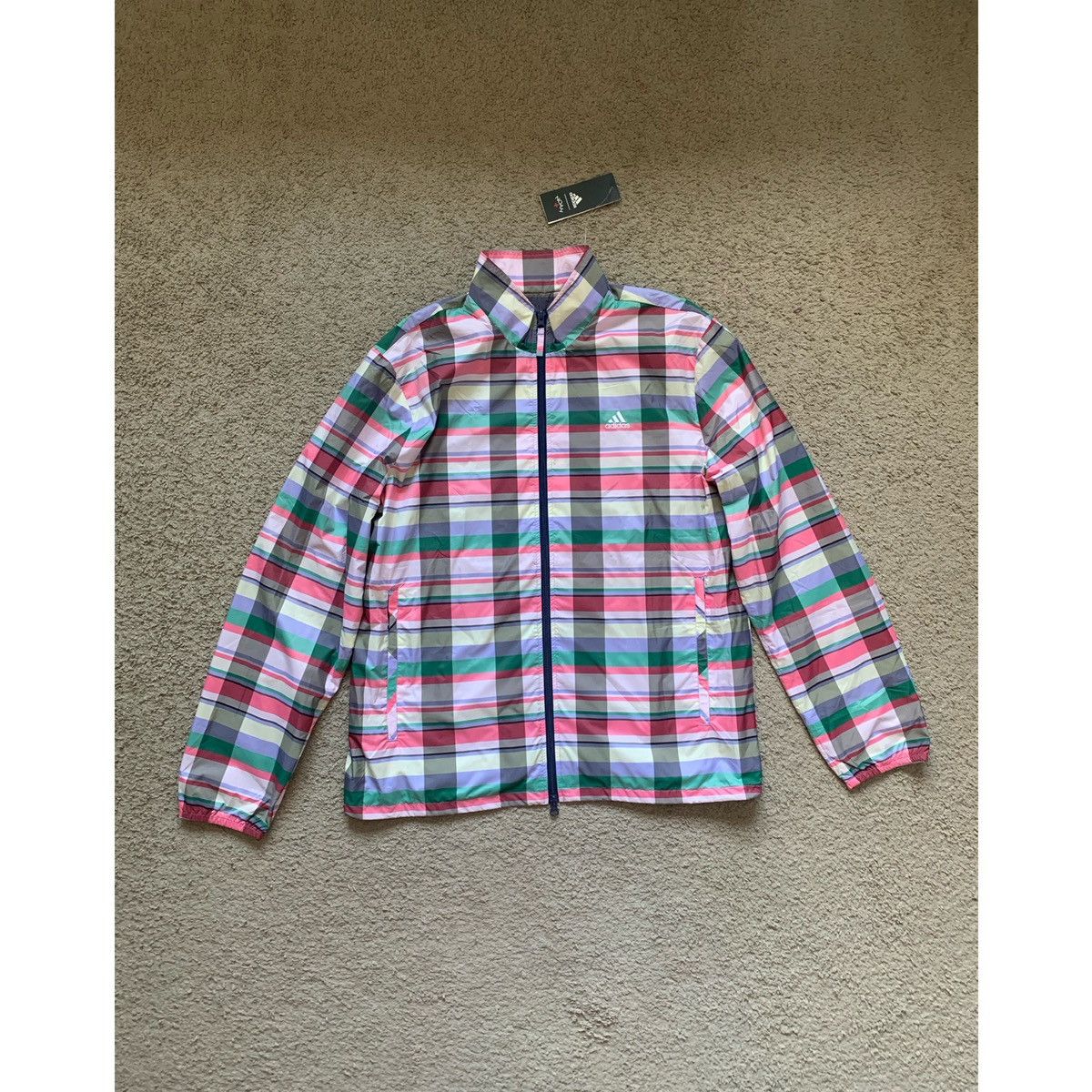 Adidas × Noah NOAH X ADIDAS LOGO PLAID TECH TRACK JACKET Size US L / EU 52-54 / 3 - 1 Thumbnail