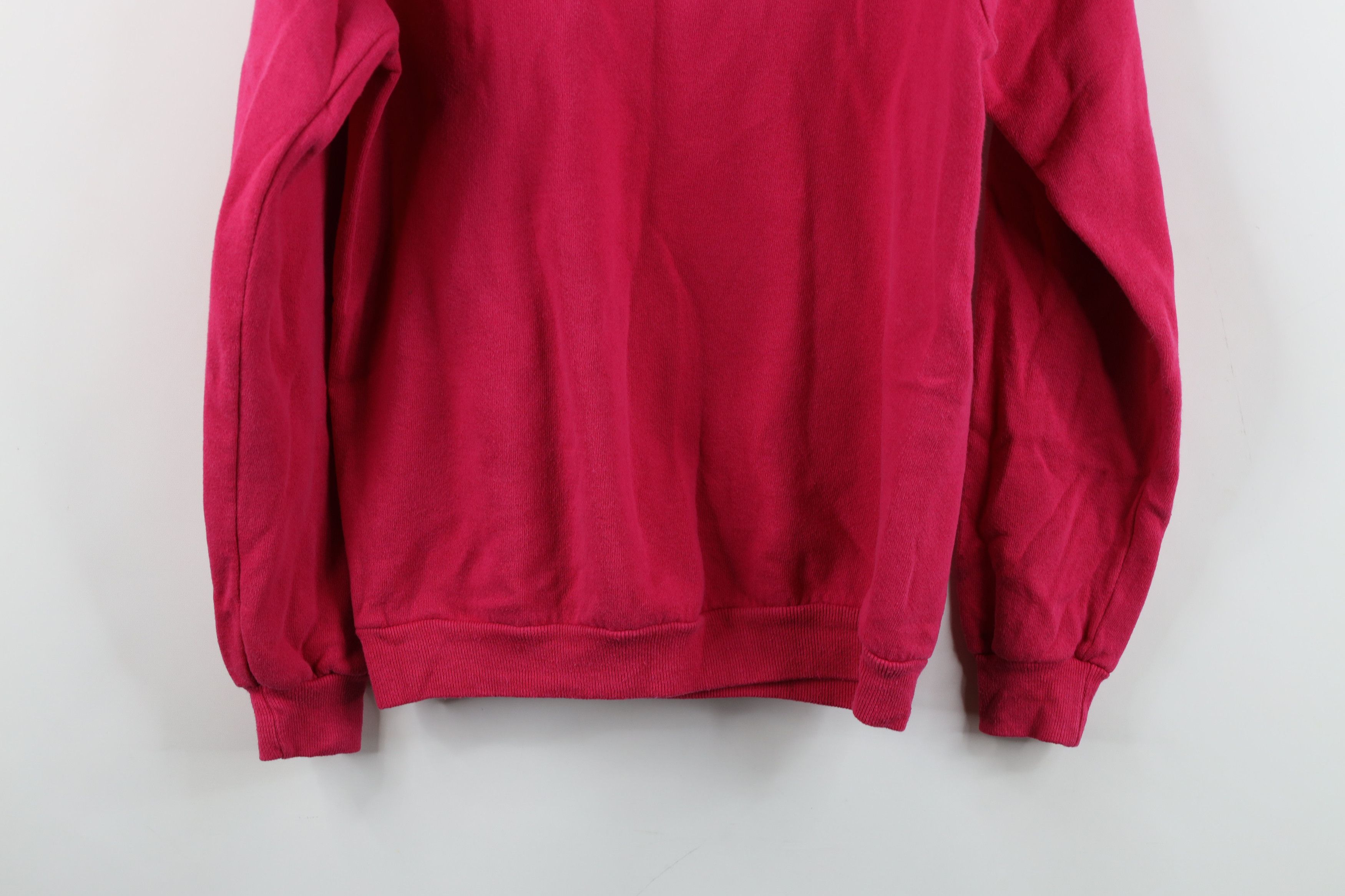 Vintage Vintage 90s Streetwear Beach Florida Sweatshirt Pink USA Size M / US 6-8 / IT 42-44 - 14 Thumbnail