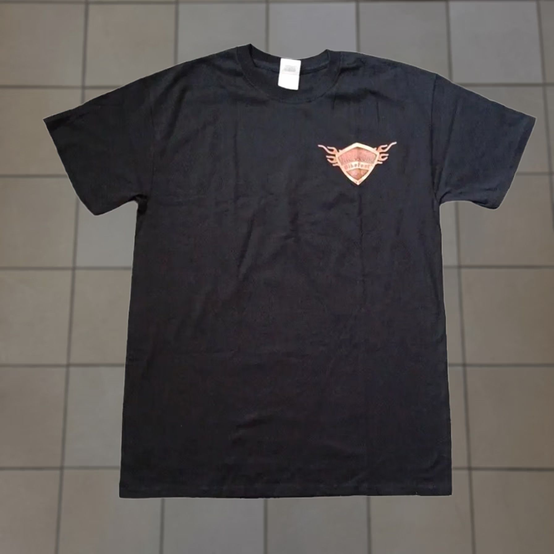Gildan Gildan Men T-Shirt Black Las Vegas Bike Fest 2014 Motorcycle Front Back Graphic CC Crew Neck M Size US M / EU 48-50 / 2 - 1 Thumbnail