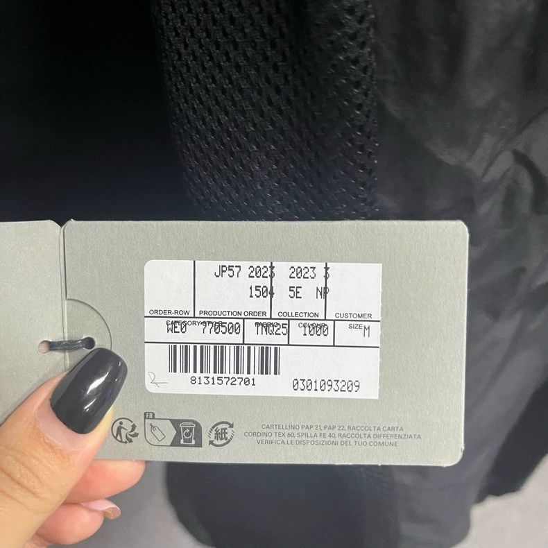 Balenciaga Balenciaga Black Logo Zip-Up Sports Jacket-2506 Size US M / EU 48-50 / 2 - 6 Thumbnail