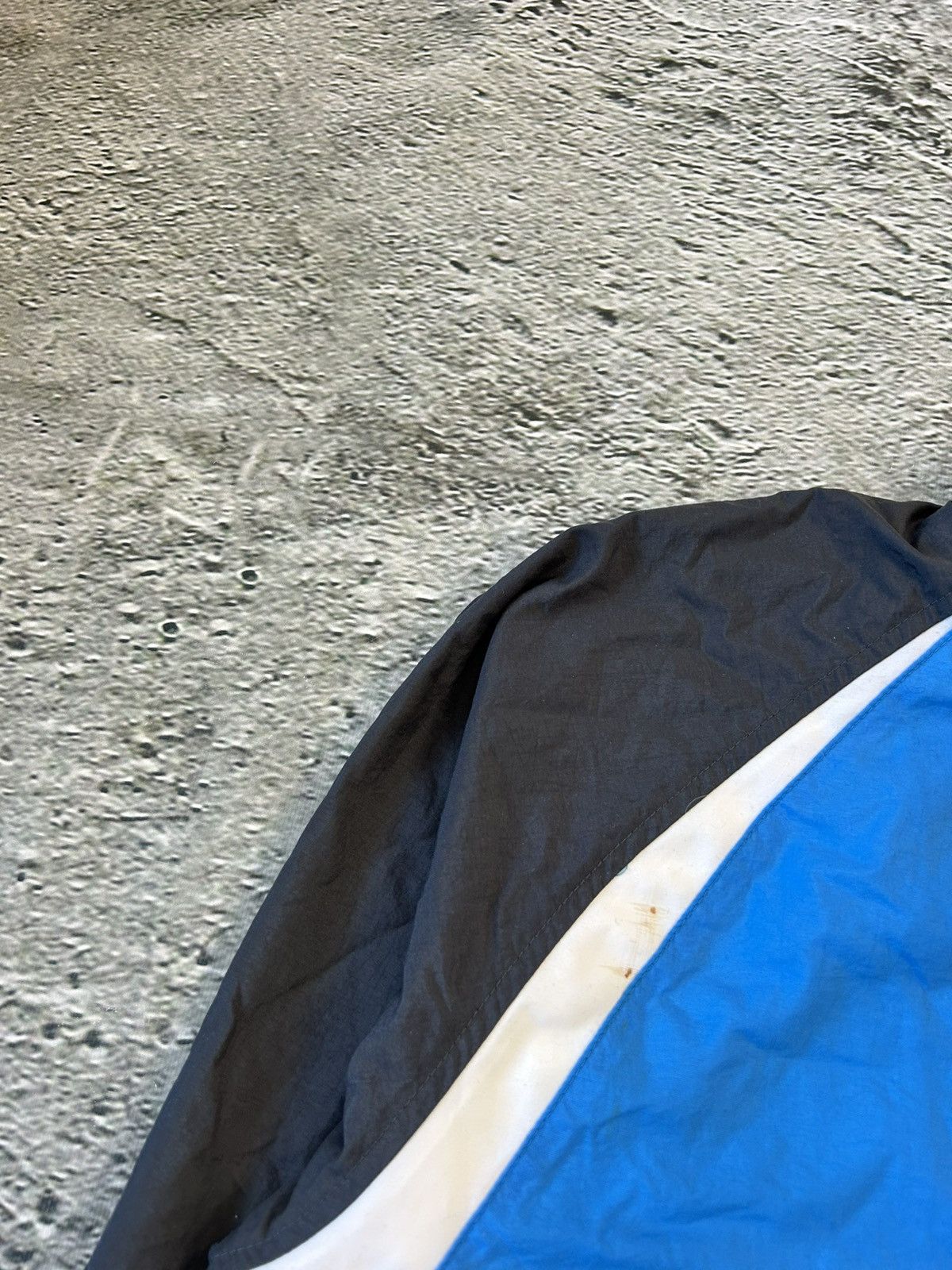 Nike × Vintage Nike track jacket nylon baby blue white vintage drill Y2K TN Size US M / EU 48-50 / 2 - 2 Thumbnail