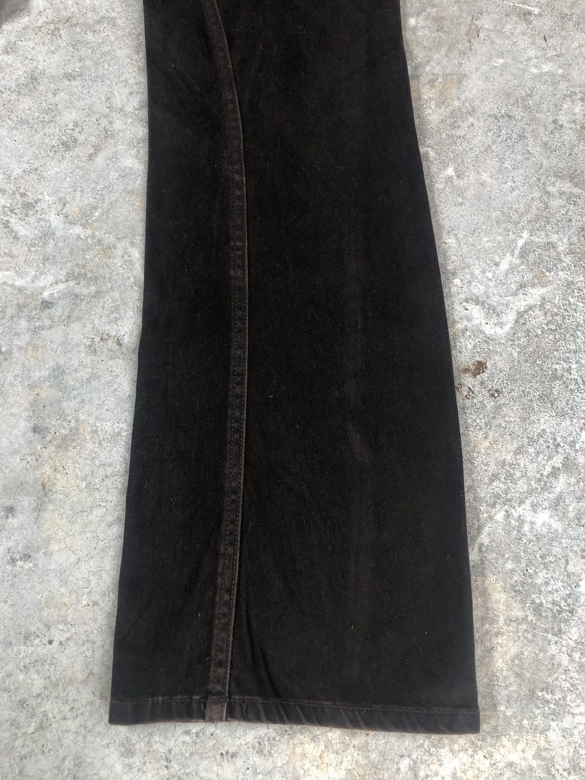 Lee Japanese Lee Flared Jeans Distressed Jeans Suede Size US 32 / EU 48 - 12 Thumbnail