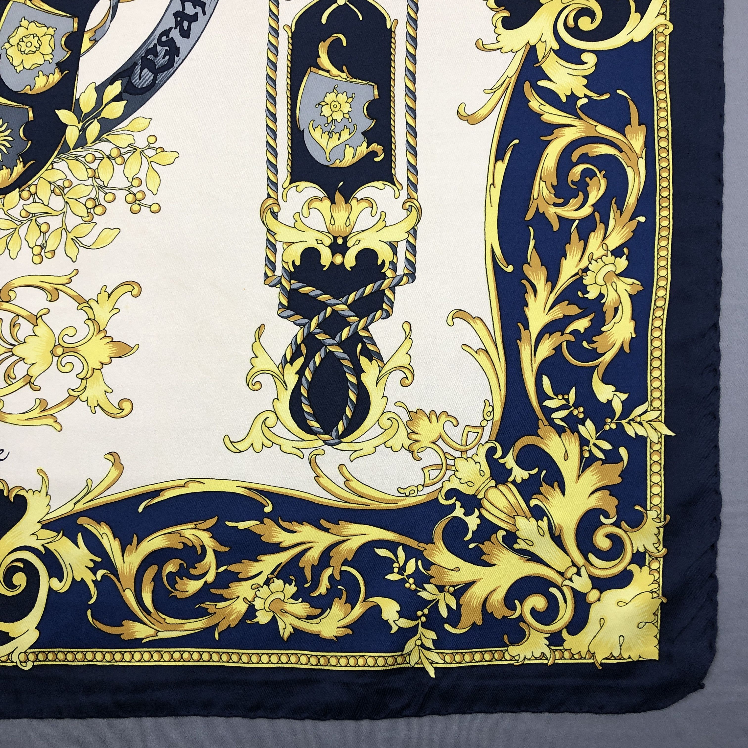 Other Vintage Comtesse SILK Scarf Twill Stole Wraps Scarves Size ONE SIZE - 6 Thumbnail