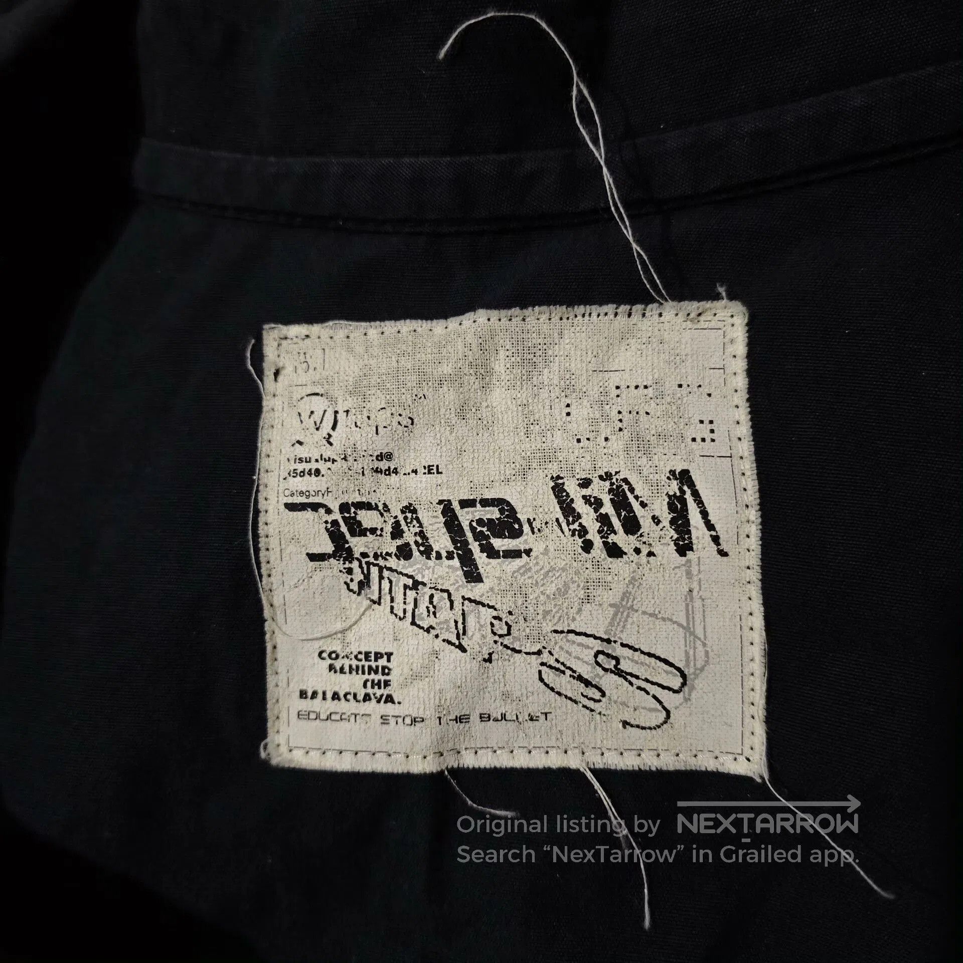 Wtaps Wtaps 00ss First Gen Black Four. Size US L / EU 52-54 / 3 - 6 Thumbnail