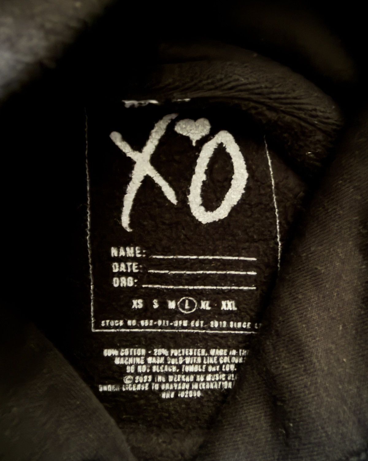 The Weeknd The Weeknd XO After Hours Til Dawn Tour Hoodie Size US L / EU 52-54 / 3 - 5 Thumbnail