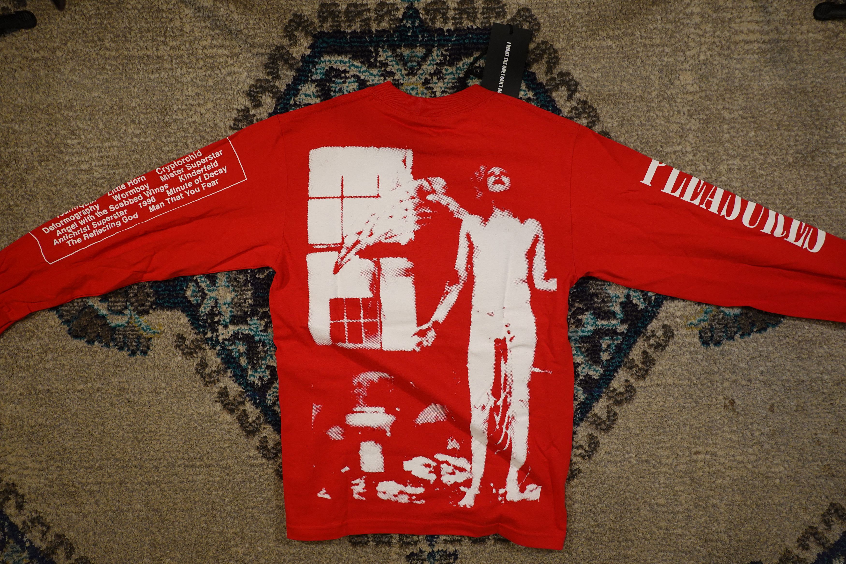 Marilyn Manson × Pleasures Antichrist Long Sleeve Size US S / EU 44-46 / 1 - 2 Thumbnail