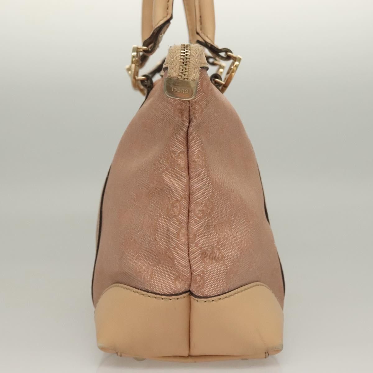 Gucci GUCCI GG Canvas Lovely Tote Bag Pink Gold Size ONE SIZE - 4 Thumbnail