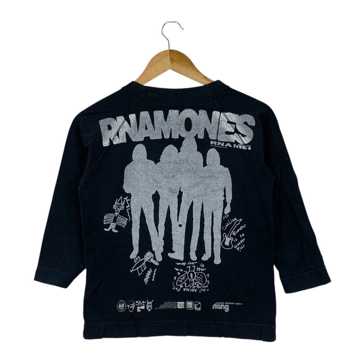Japanese Brand RNA Inc x RAMONES Rnamones Jp Slang Rock Band Japanese Shirt Size US S / EU 44-46 / 1 - 4 Thumbnail
