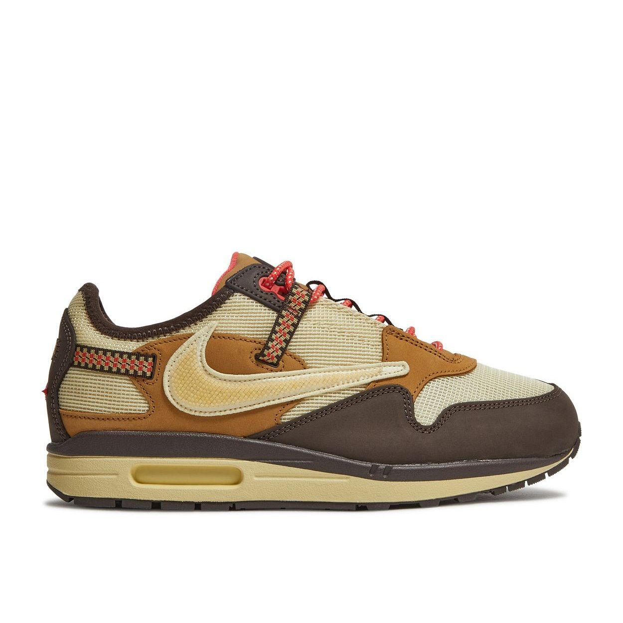 Nike Nike Air Max 1 Travis Scott Cactus Jack Brown Men 5 Wmns 6.5 Size US 5 / EU 37 - 3 Thumbnail