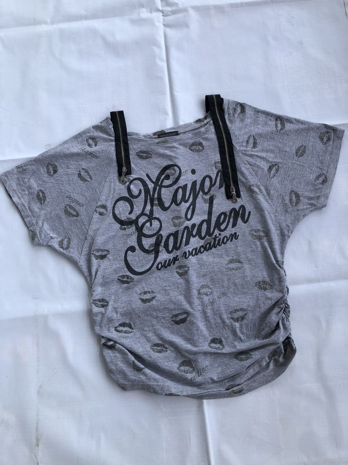 If Six Was Nine Y2K Punk Zipper Style Plein Beaute women’s shirt Size L / US 10 / IT 46 - 1 Thumbnail
