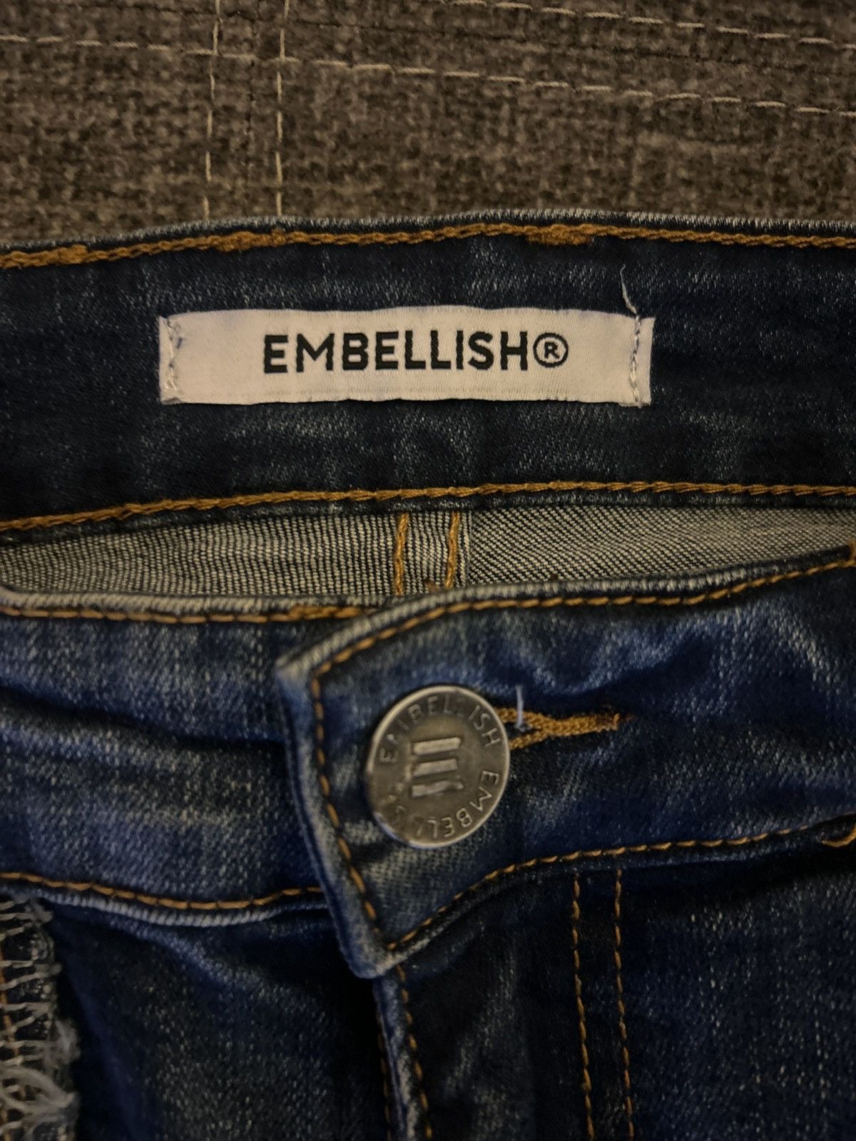 Embellish Embellish Rip and Repair Jeans Size US 34 / EU 50 - 3 Thumbnail