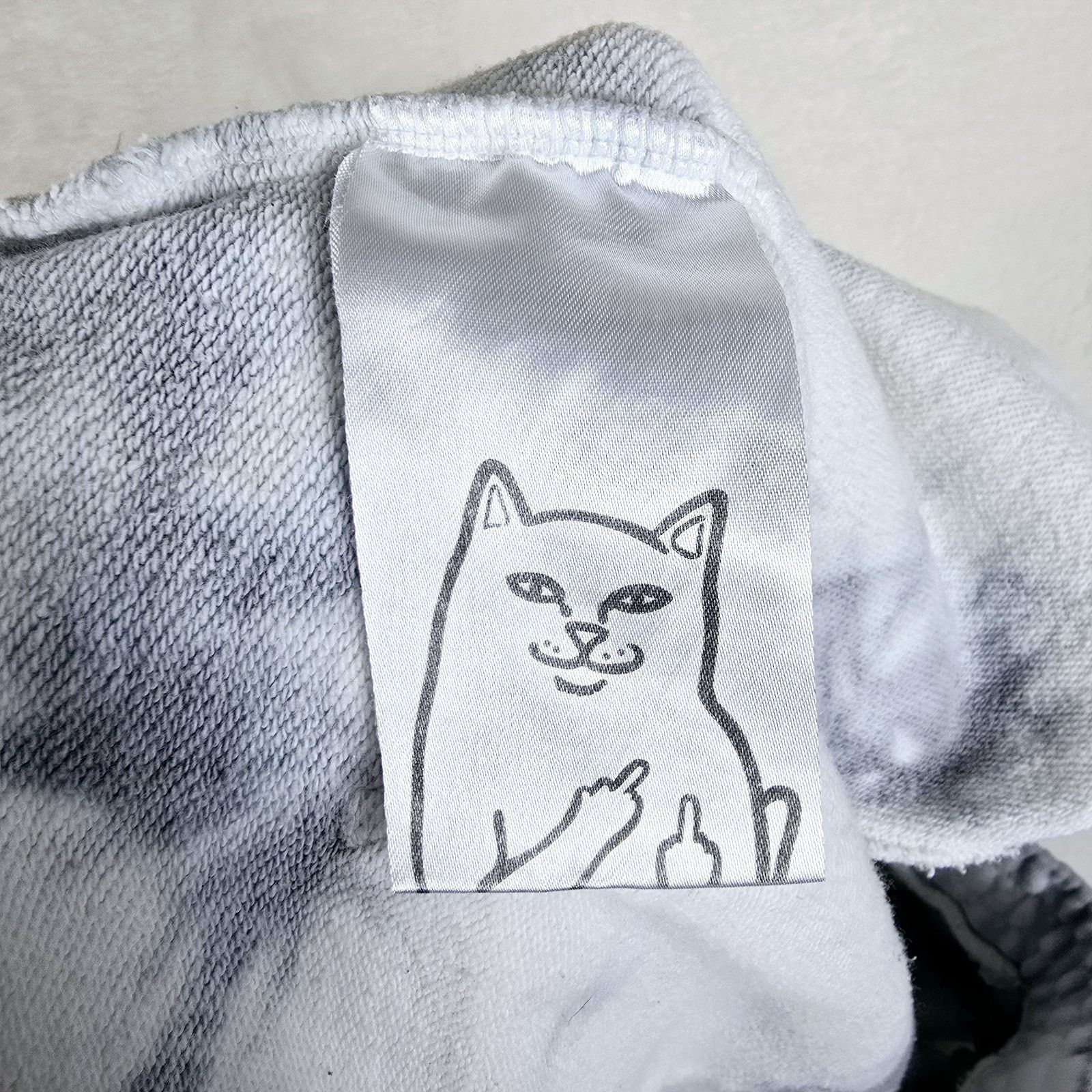 RIPNDIP RIPNDIP Mens Tie Dye Sweat Shorts Size Large Drawstring Cat Size US 33 - 6 Thumbnail