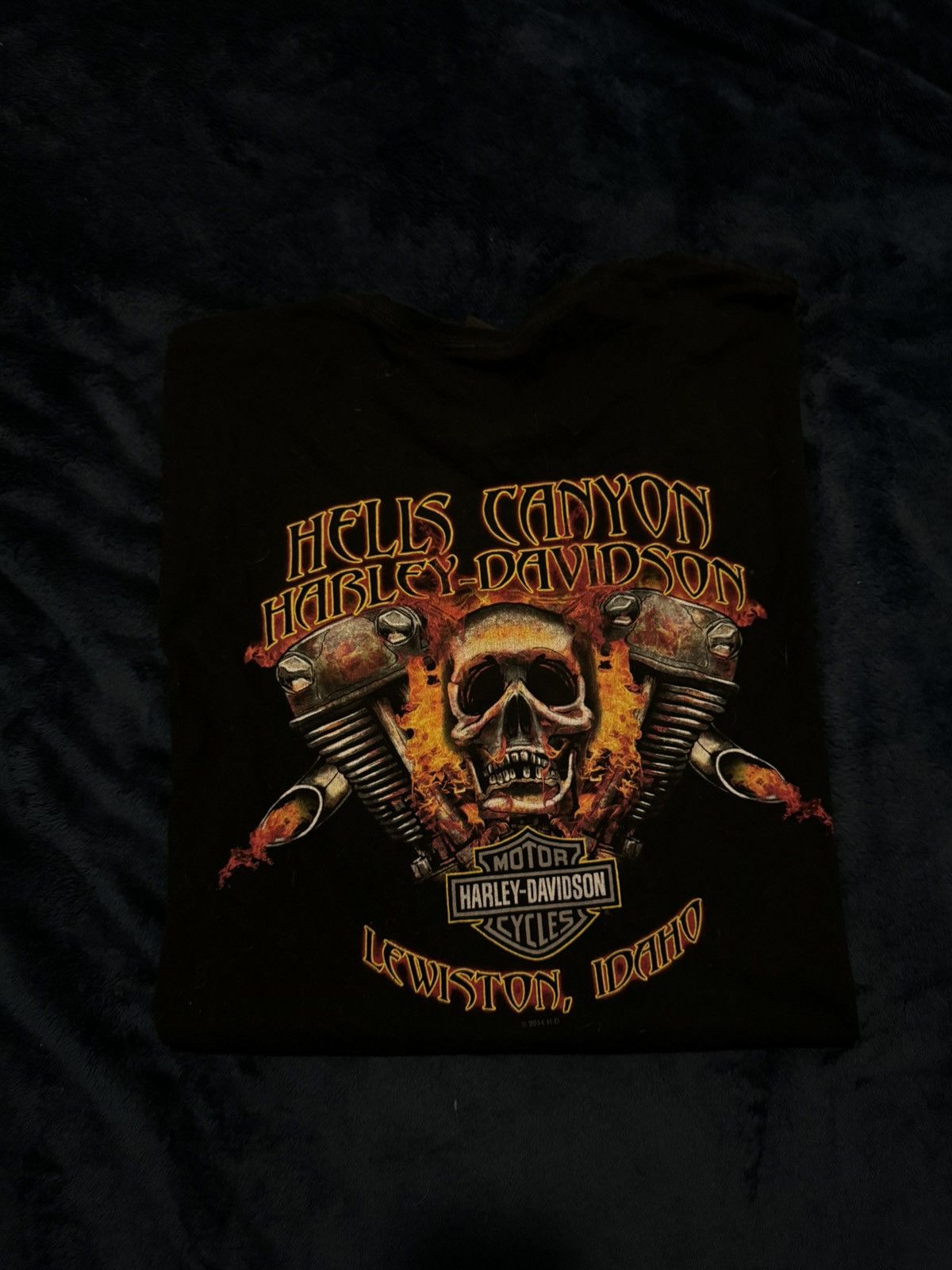 Harley Davidson Black Harley Davidson graphic tee Size US L / EU 52-54 / 3 - 2 Thumbnail