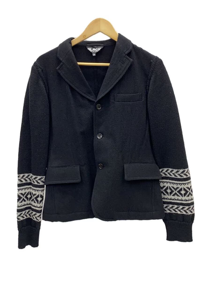 Nordic Knit Sleeve Wool Jacket - Comme Des Garcons
