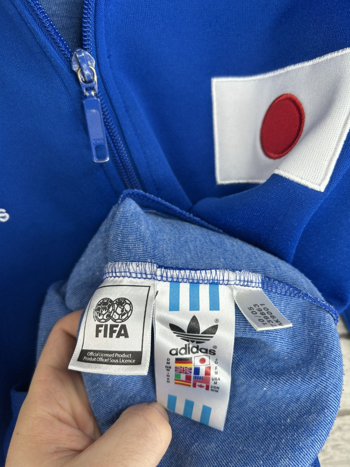 Adidas Vintage Adidas Japan Nippon Retro World Cup Track Jacket Size US M / EU 48-50 / 2 - 9 Thumbnail