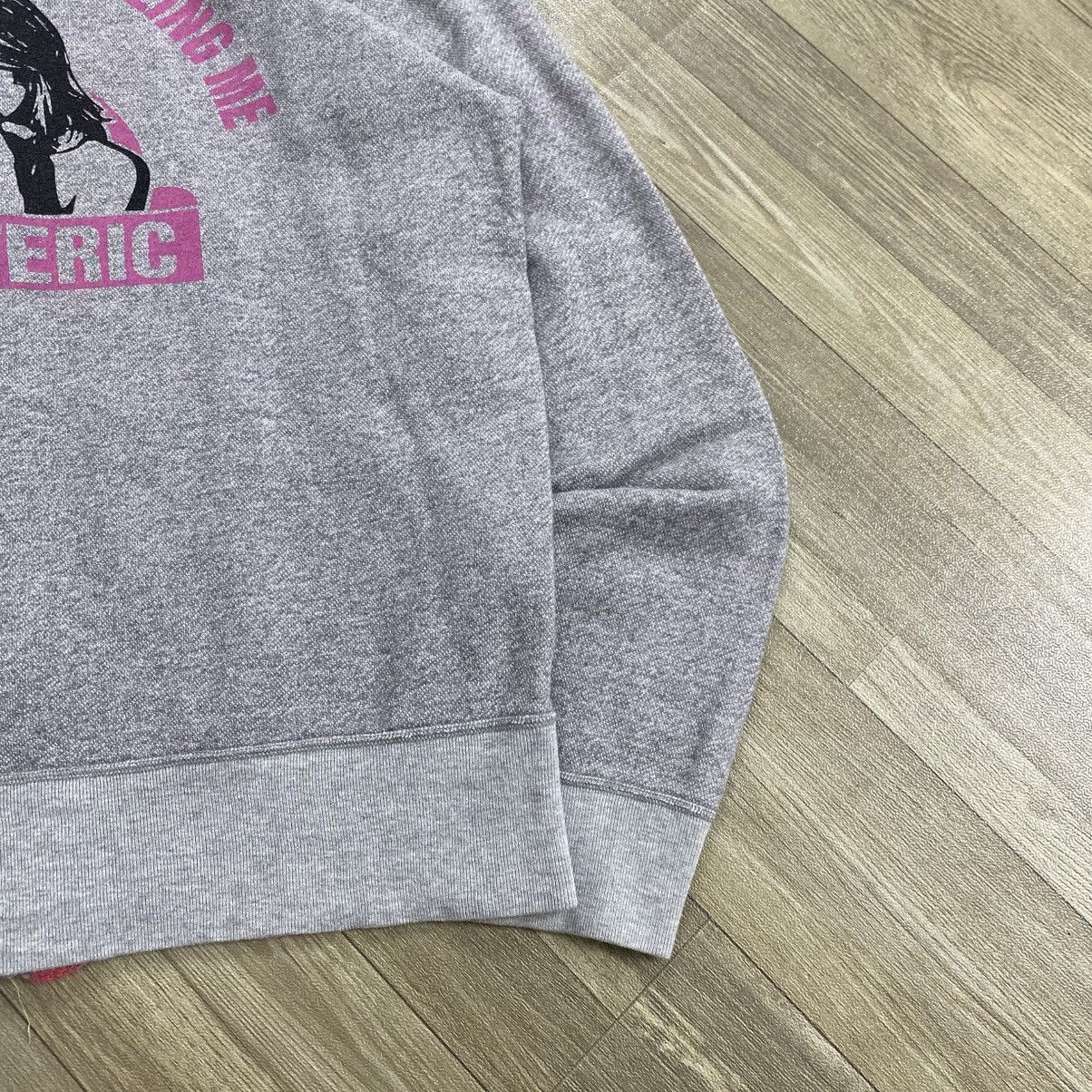 Hysteric Glamour × Japanese Brand × Vintage Vtg Hysteric Glamour Reversible Zip Hoodie Rock n roll Size US M / EU 48-50 / 2 - 4 Thumbnail