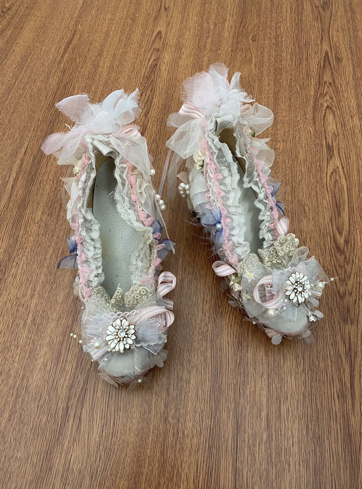 If Six Was Nine × Japanese Brand × Le Grande Bleu (L.G.B.) Harajuku Fairycore heels shoes Size US 5.5 / IT 35.5 - 2 Thumbnail