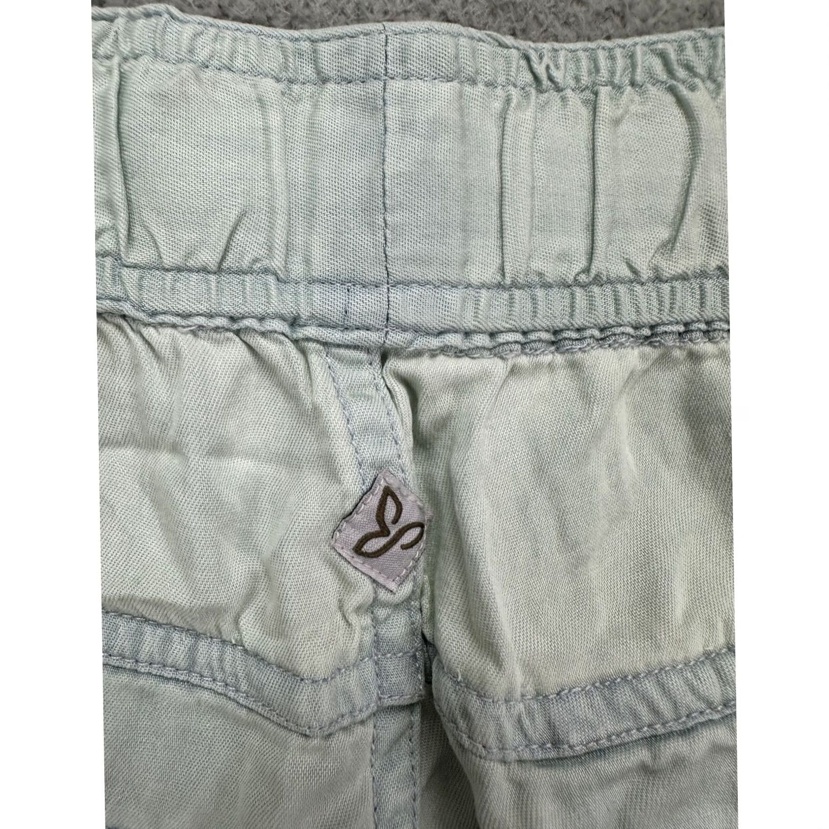 Prana PrAna Jogger Pants Womens Small Wash Blue Lightweight Pull On High Rise Pocketed Tapered 29 In Inseam 31 In Waist Outdoor Activewear Casual Womens Size 28" / US 6 / IT 42 - 6 Thumbnail