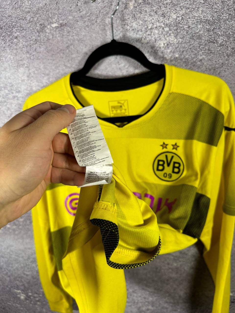 Puma × Vintage REUS Vintage Borussia Dortmund 2017/18 Puma Soccer Jersey Size US L / EU 52-54 / 3 - 13 Thumbnail
