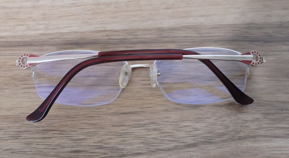 Japanese Brand Excel Half Rim Glasses Size ONE SIZE - 7 Thumbnail