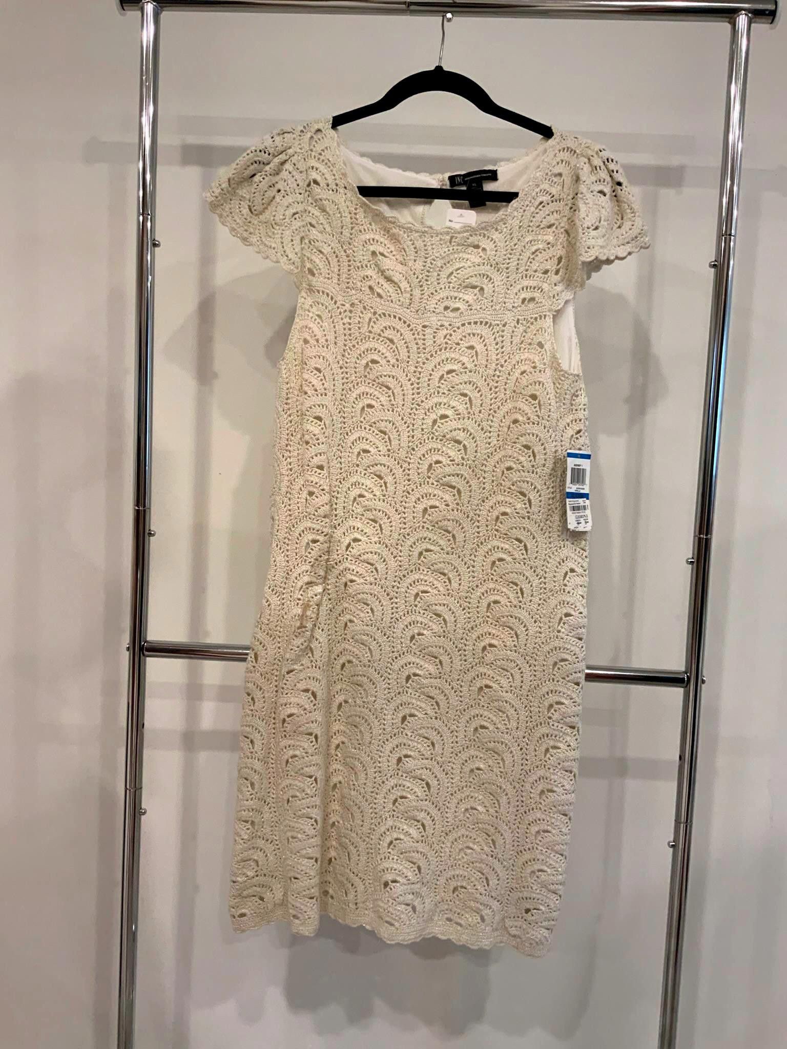 Designer Elegant XL Lace Dress by INC International Concepts Size XL / US 12-14 / IT 48-50 - 1 Thumbnail